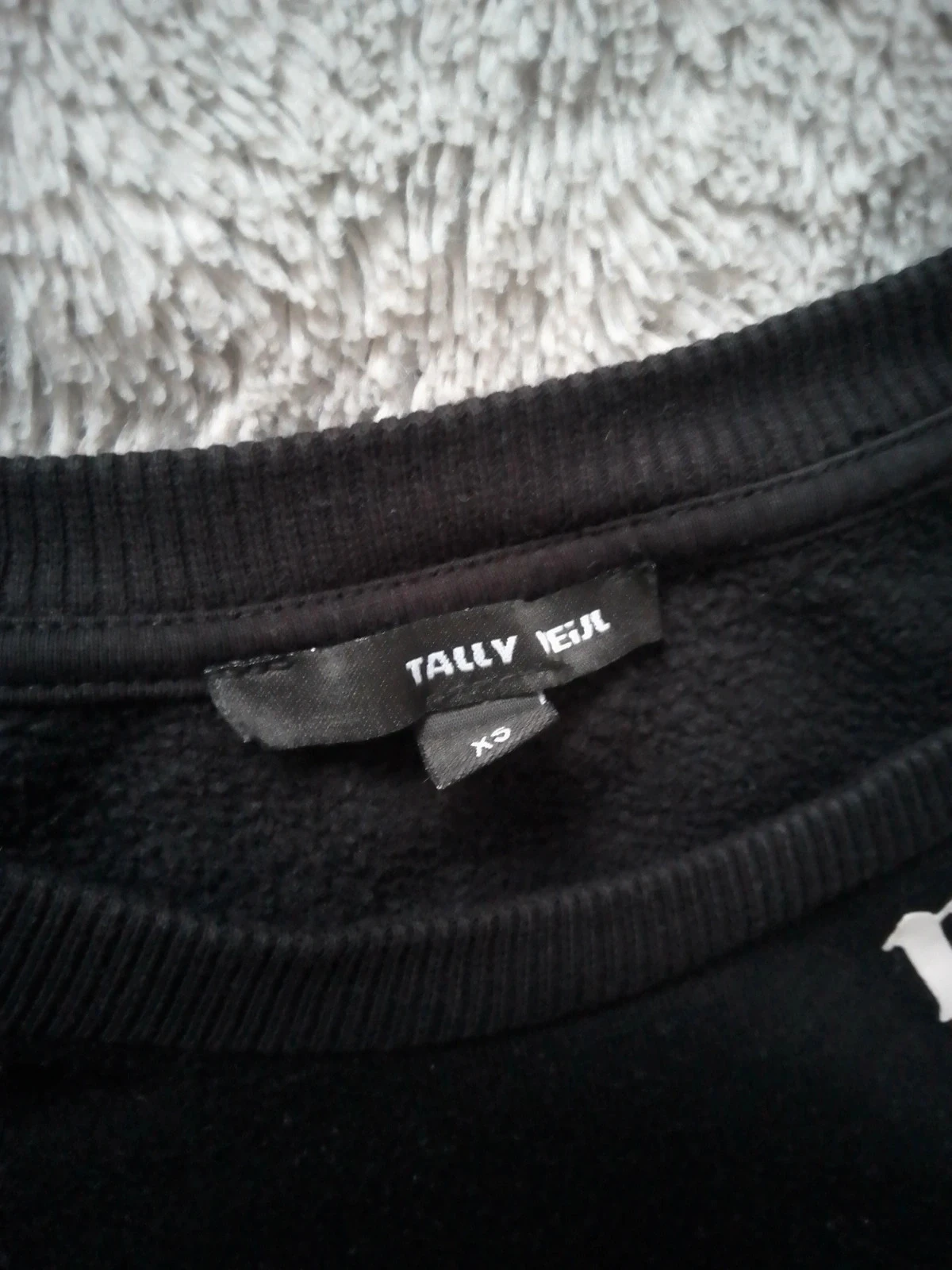 Black sweatshirt size XS – photo 3